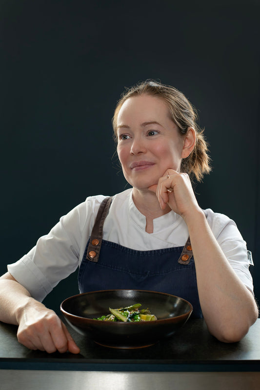 A Recipe for Spring: Wild Garlic Fazzoletti with Mushrooms and Asparagus, by Roberta Hall McCarron