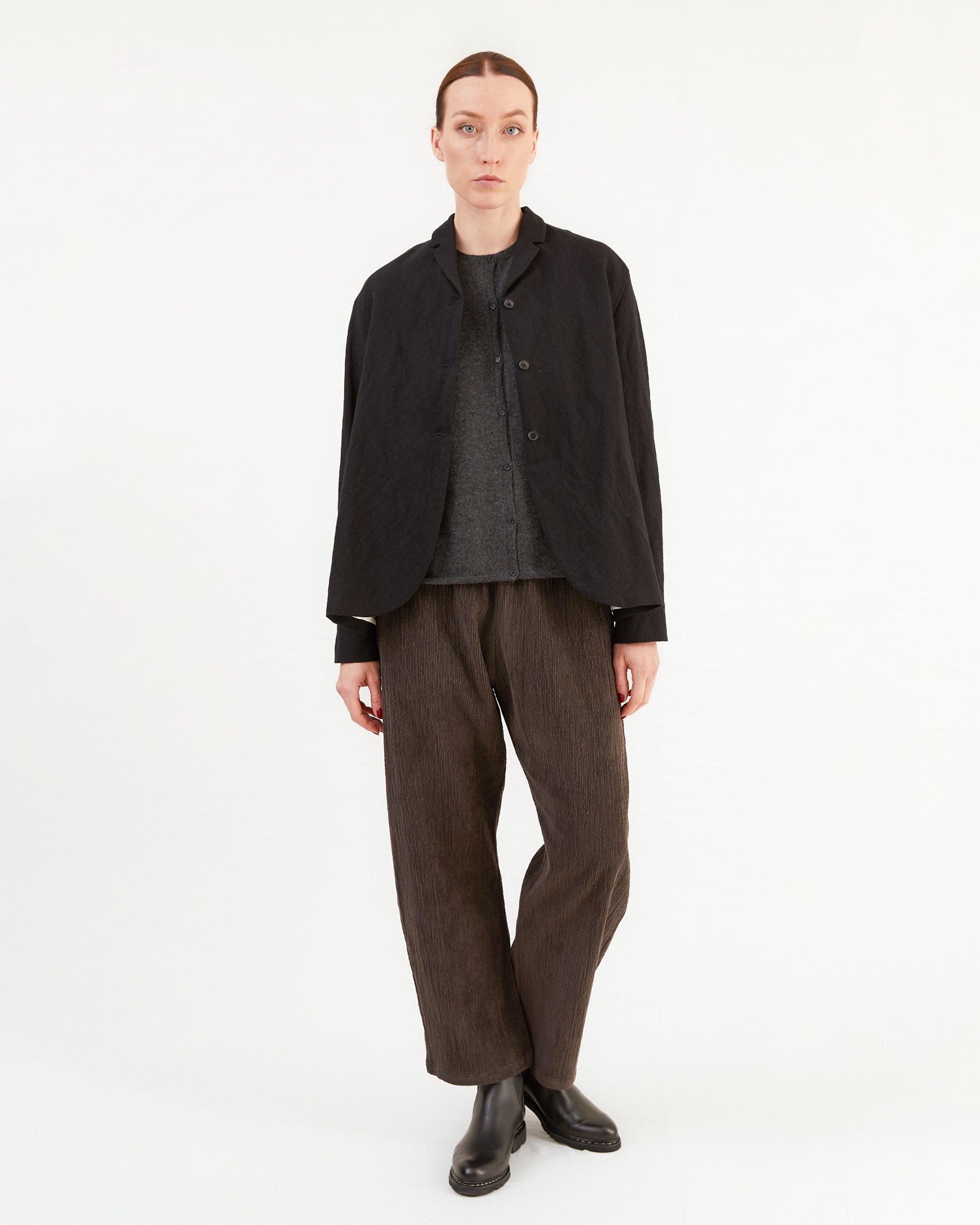 Apuntob Corduroy Trousers in Coffee