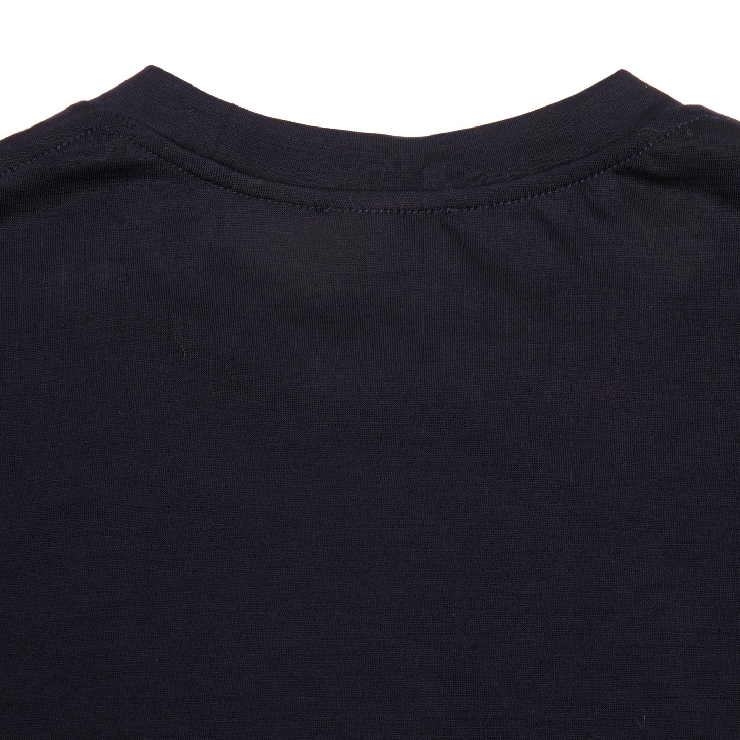 Albeni Classic Short Sleeve Merino T-Shirt in Night Blue 3