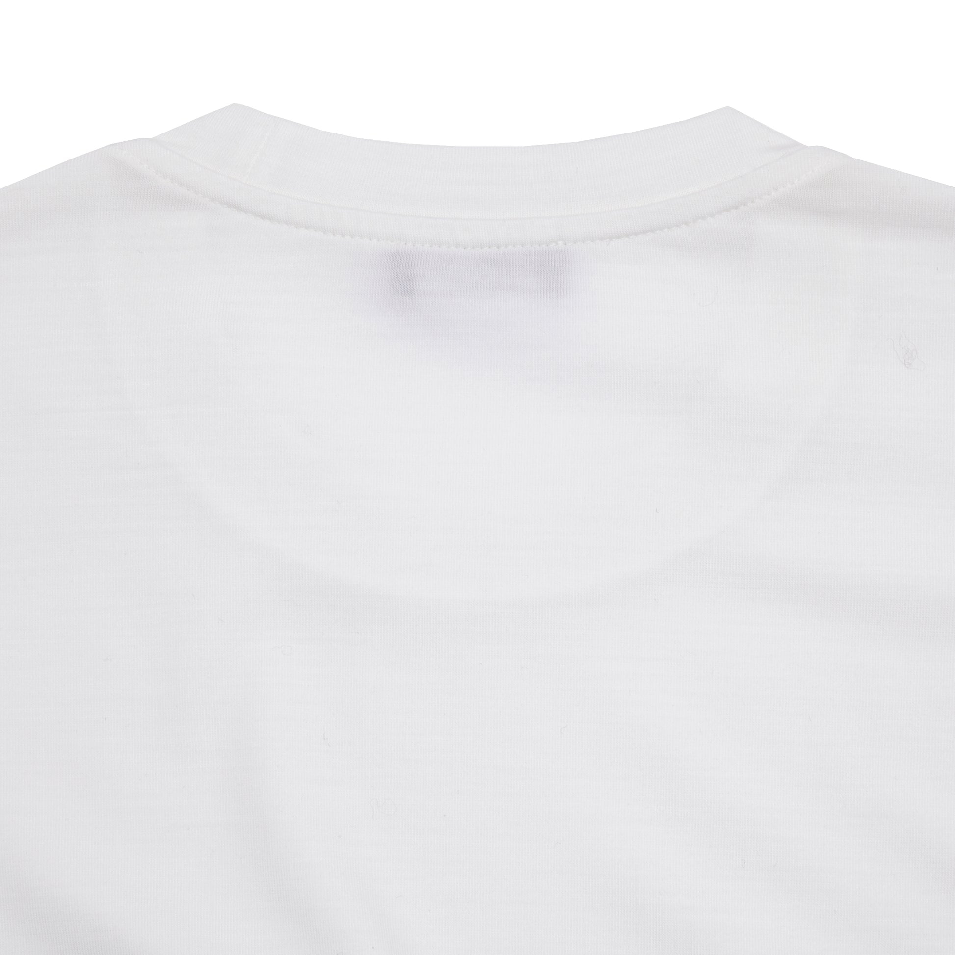 Albeni Classic Short Sleeve Merino T-Shirt in White 3
