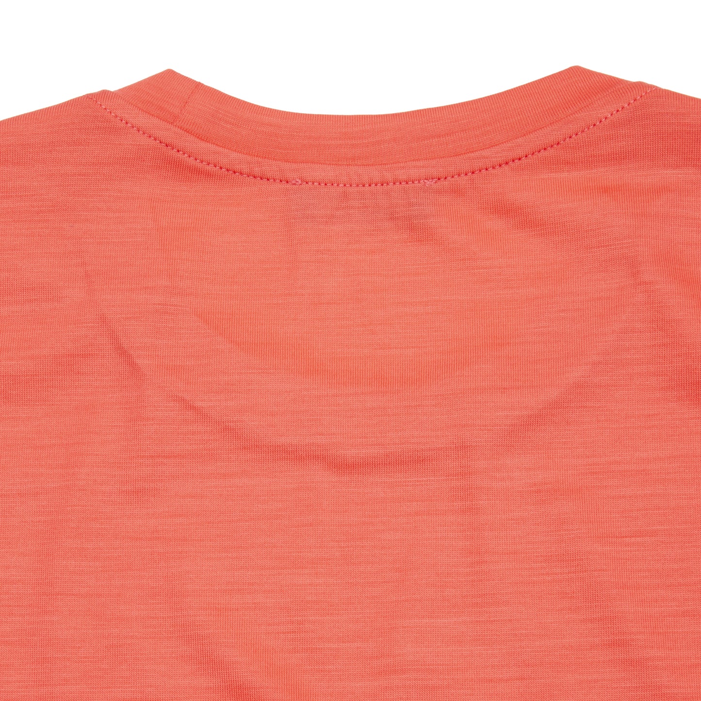 Albeni Classic Short Sleeve Merino T-Shirt in Grapefruit Pink