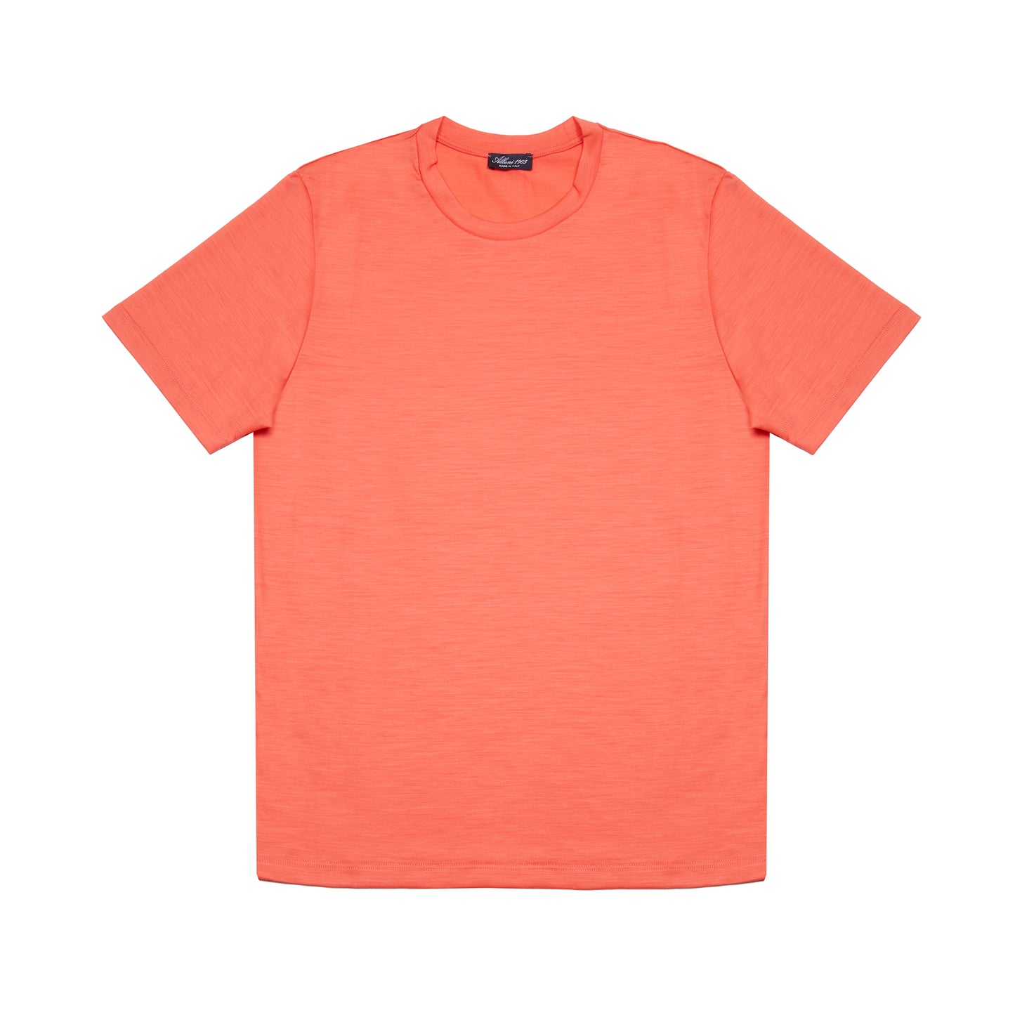 Albeni Classic Short Sleeve Merino T-Shirt in Grapefruit Pink