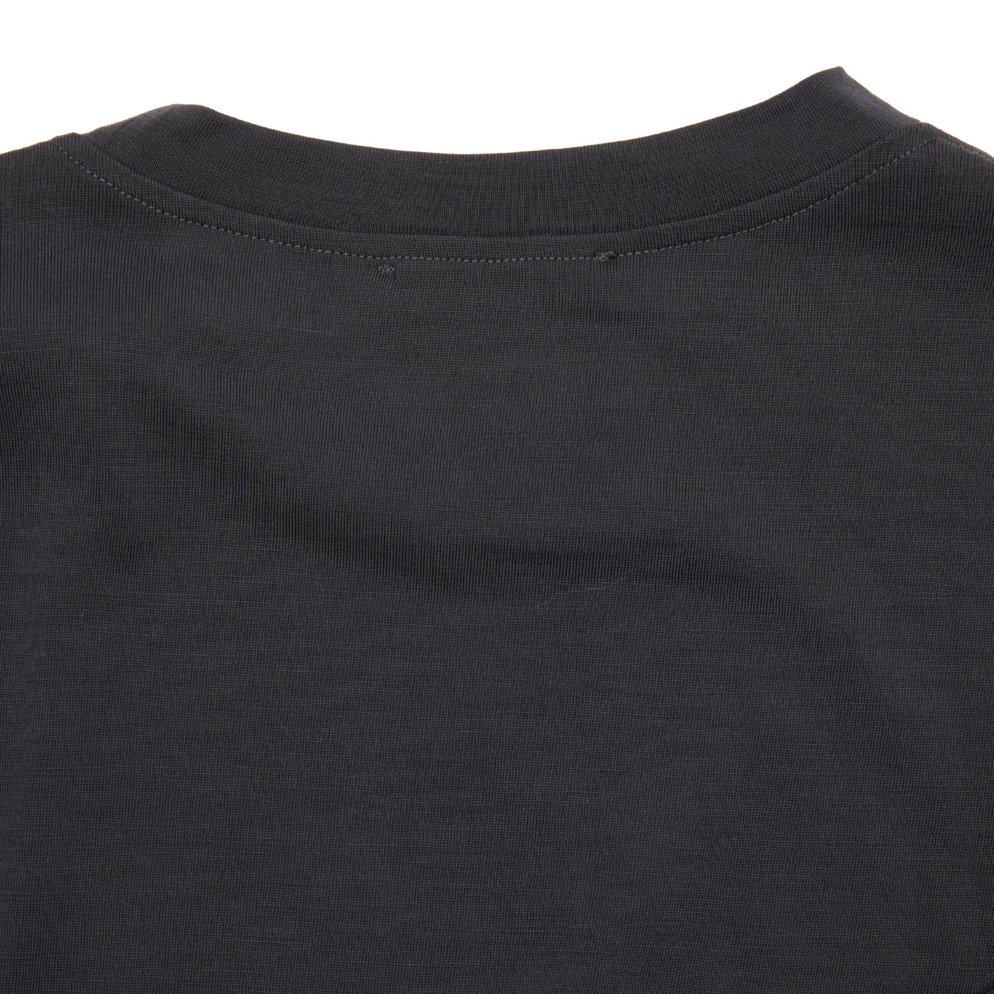 Albeni Short Sleeve Merino T-Shirt in Gun Metal