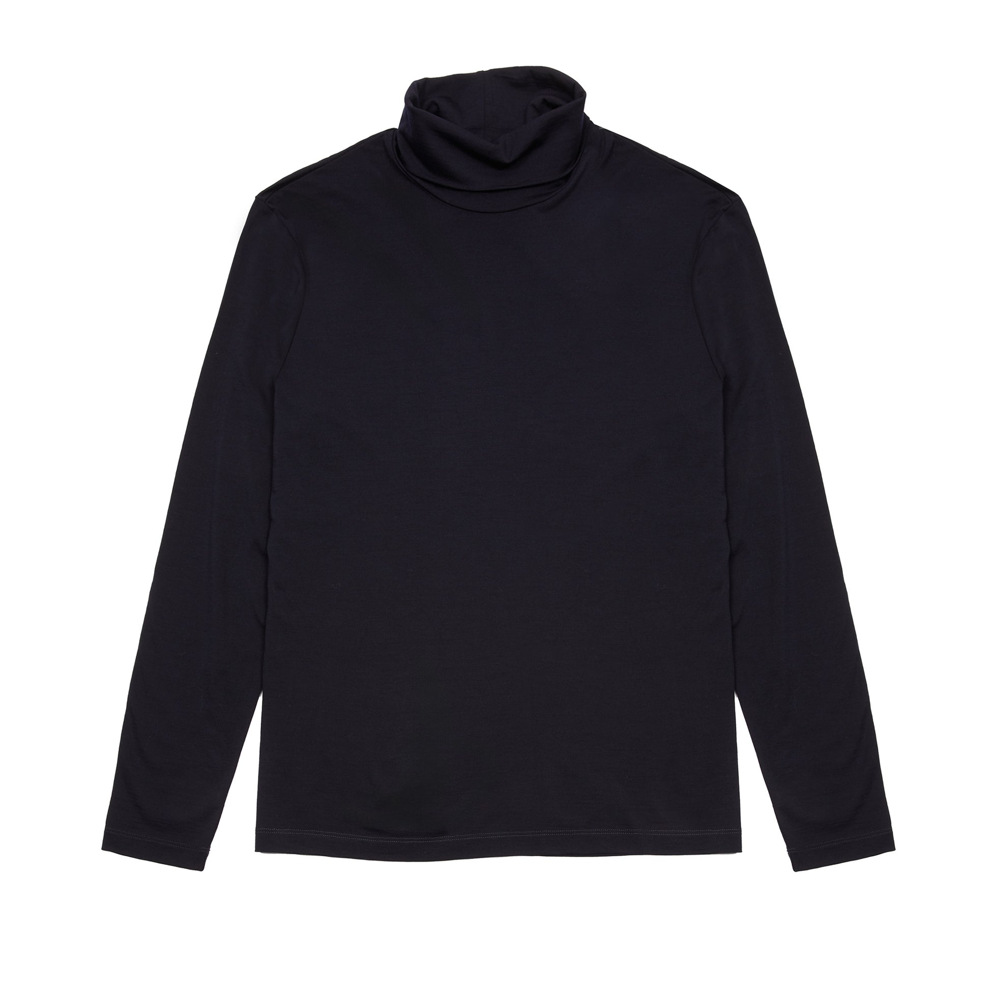 Albeni Merino Turtleneck in Night Blue