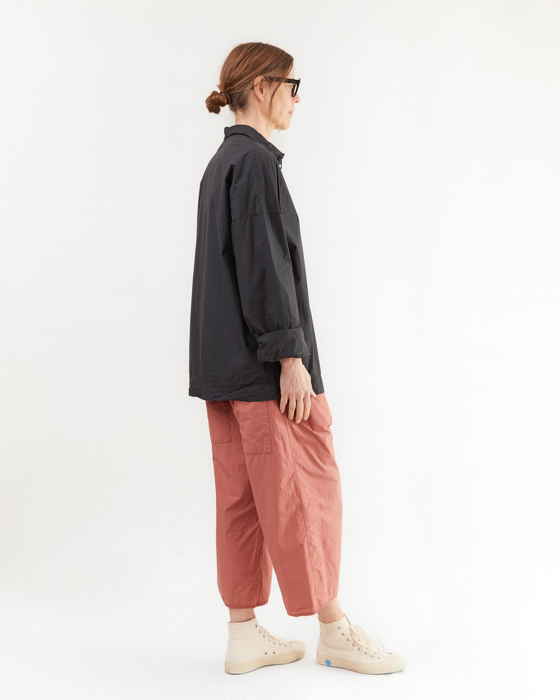 Album Di Famiglia Wide & Short Trousers TC in Coral