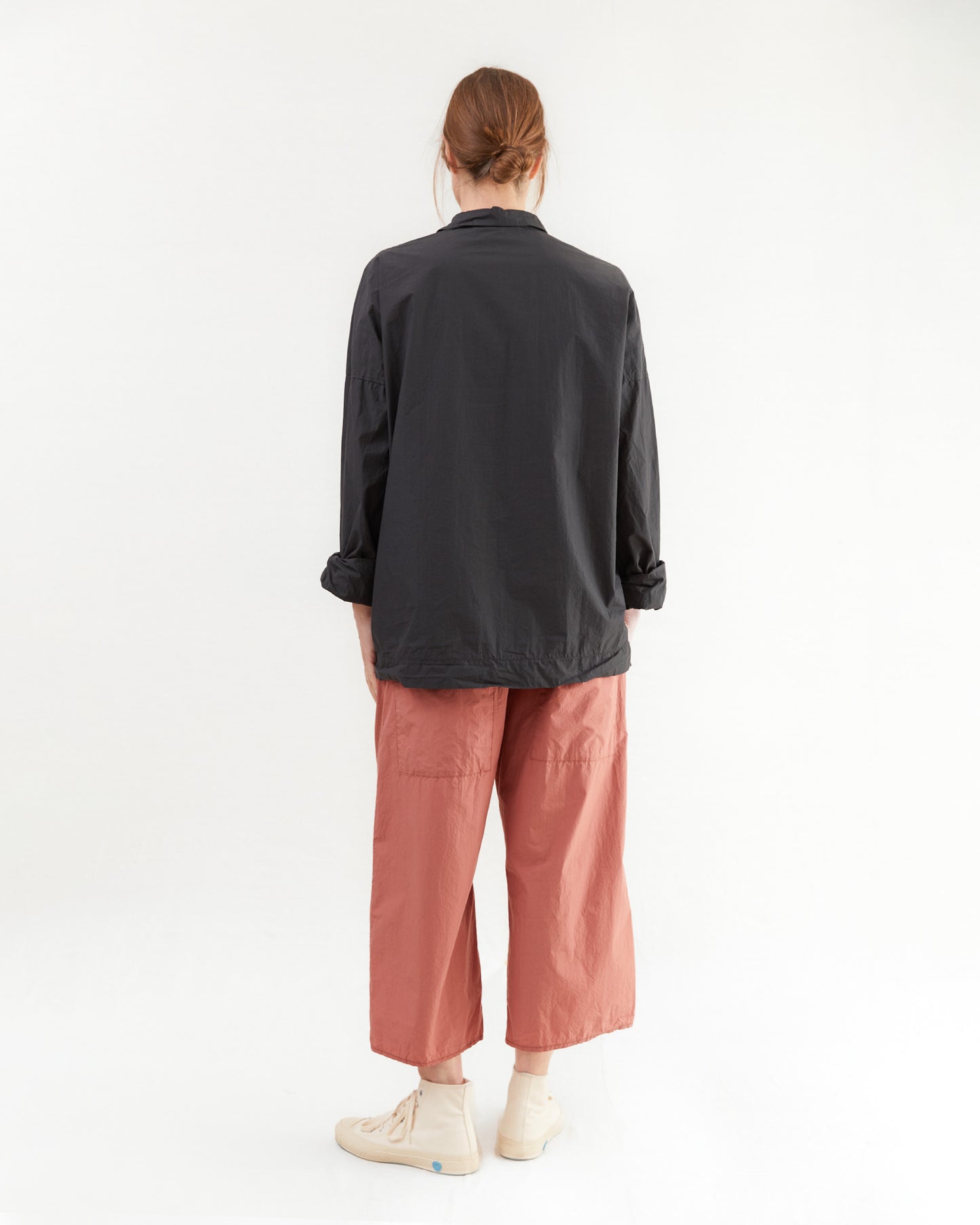 Album Di Famiglia Wide & Short Trousers TC in Coral