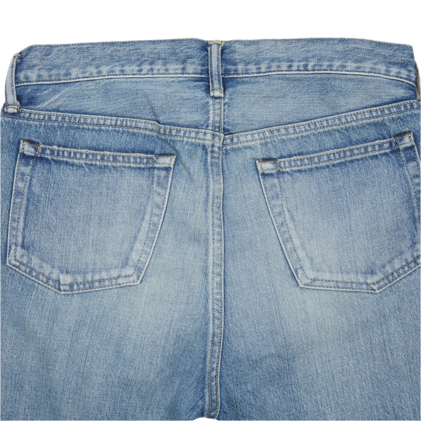 Antiquités Okayama Made Denim Pants in Vintage Wash 3