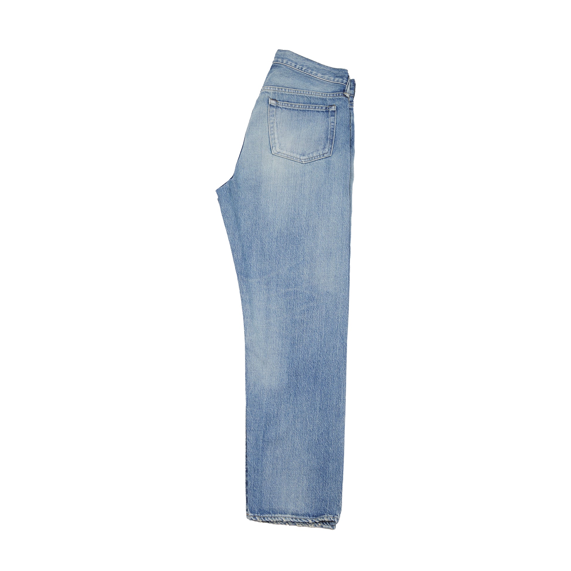 Antiquités Okayama Made Denim Pants in Vintage Wash 4