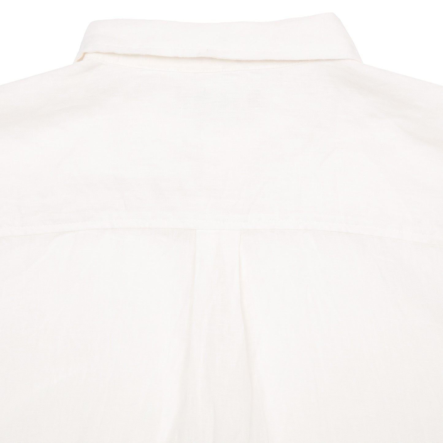 Antiquités Linen Dungaree Shirt in White