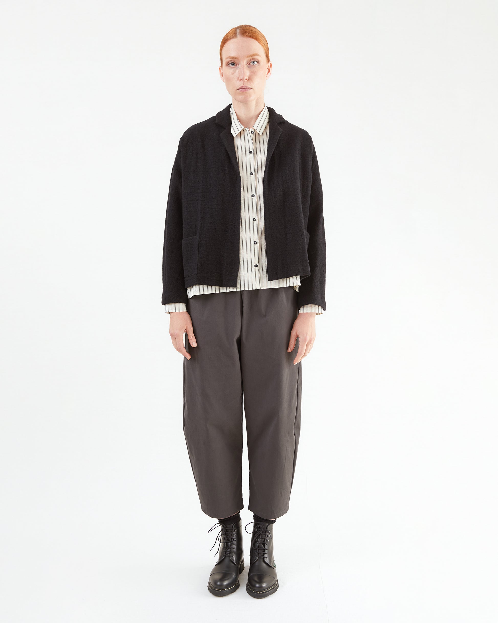 Apuntob Cotton Trousers in Stone