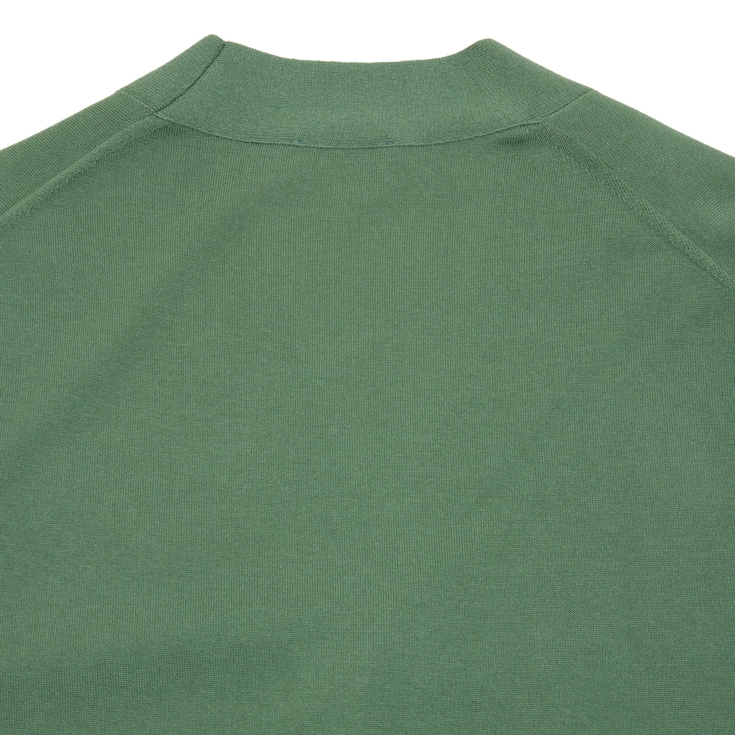 Aton Men's Cotton Washi Knit Oversized Knit Cardigan in Green