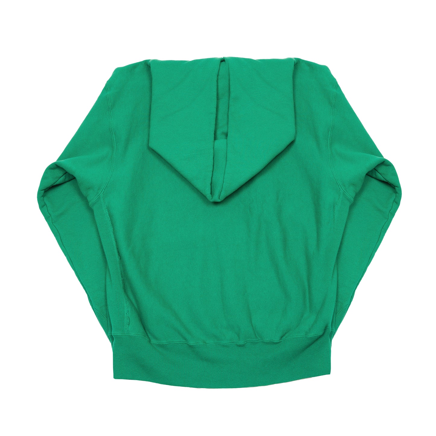 Aton Natural Dyed Urake Hoodie in Green