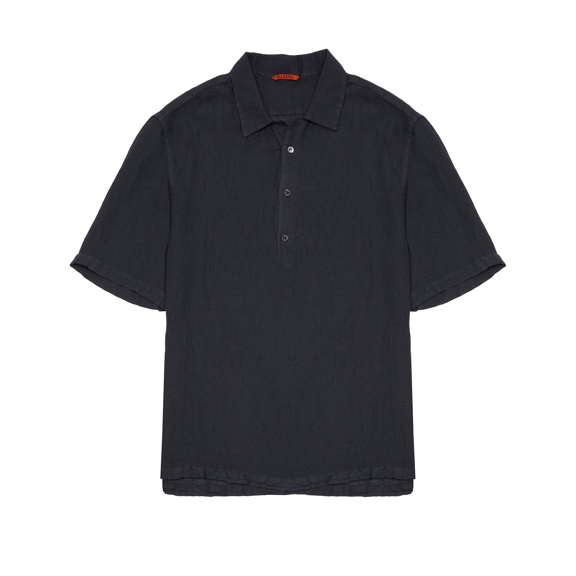 Barena Mola Cotton/Linen Shirt in Piombo 1
