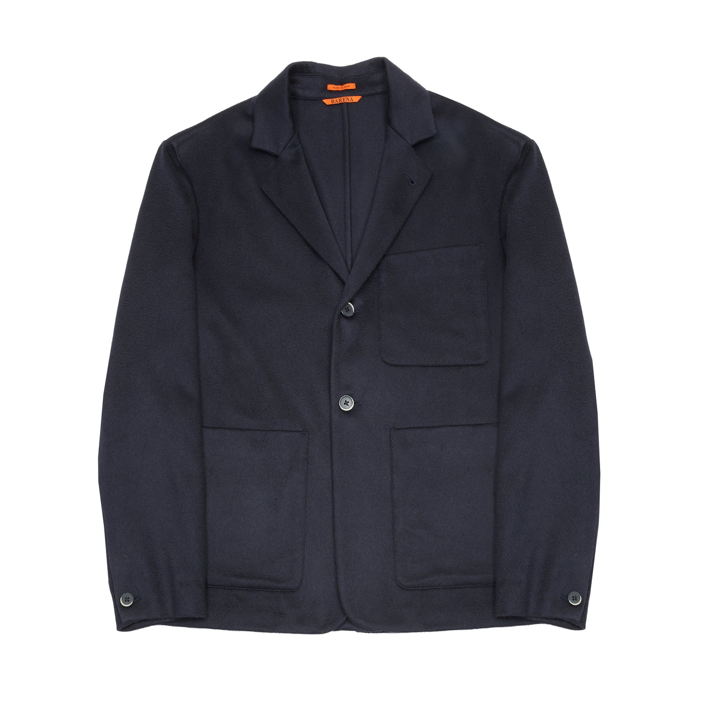 Barena Refada Cashmere Overshirt in Navy