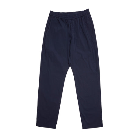 Bativoga Pavion relaxed fatigue style trousers in lightweight parachute cotton. Elasticated waist with draw string for extreme comfort. Garment dyed.  97% Cotton, 3% Elastane.  Made in Italy.