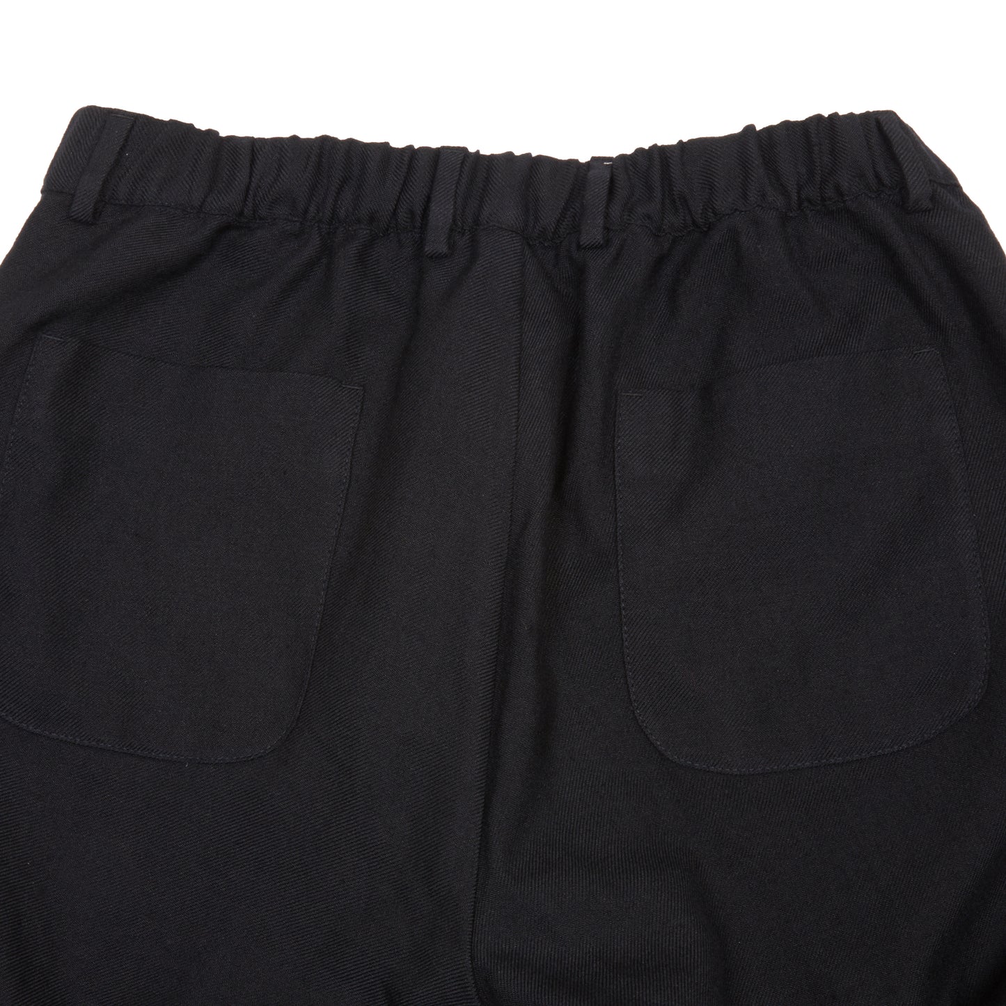 Bergfabel Wool Linen Andrew Pants in Black Navy