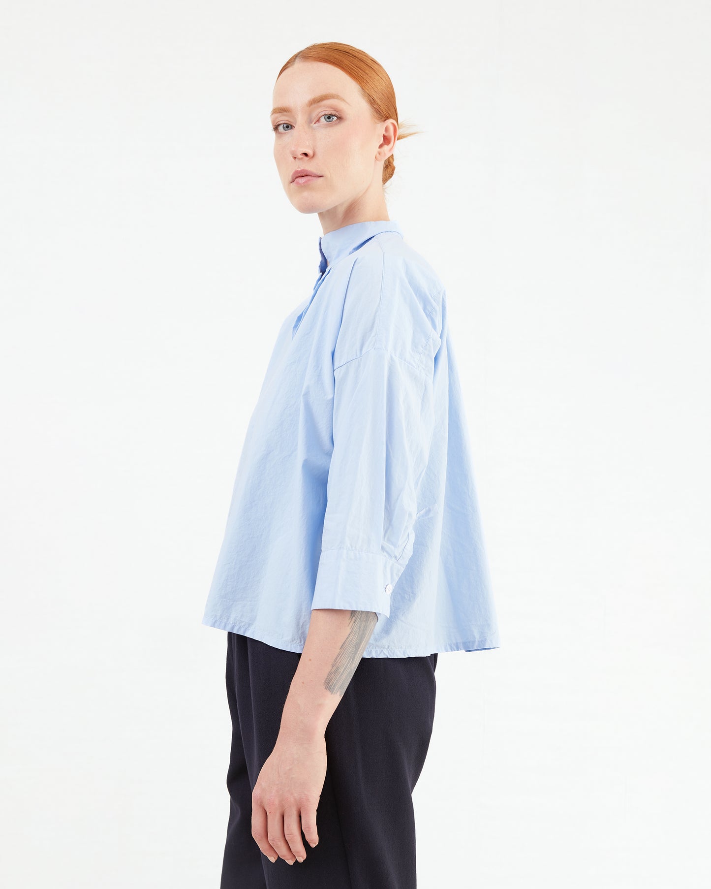 Bergfabel Women's Claudia Shirt in Powder Blue
