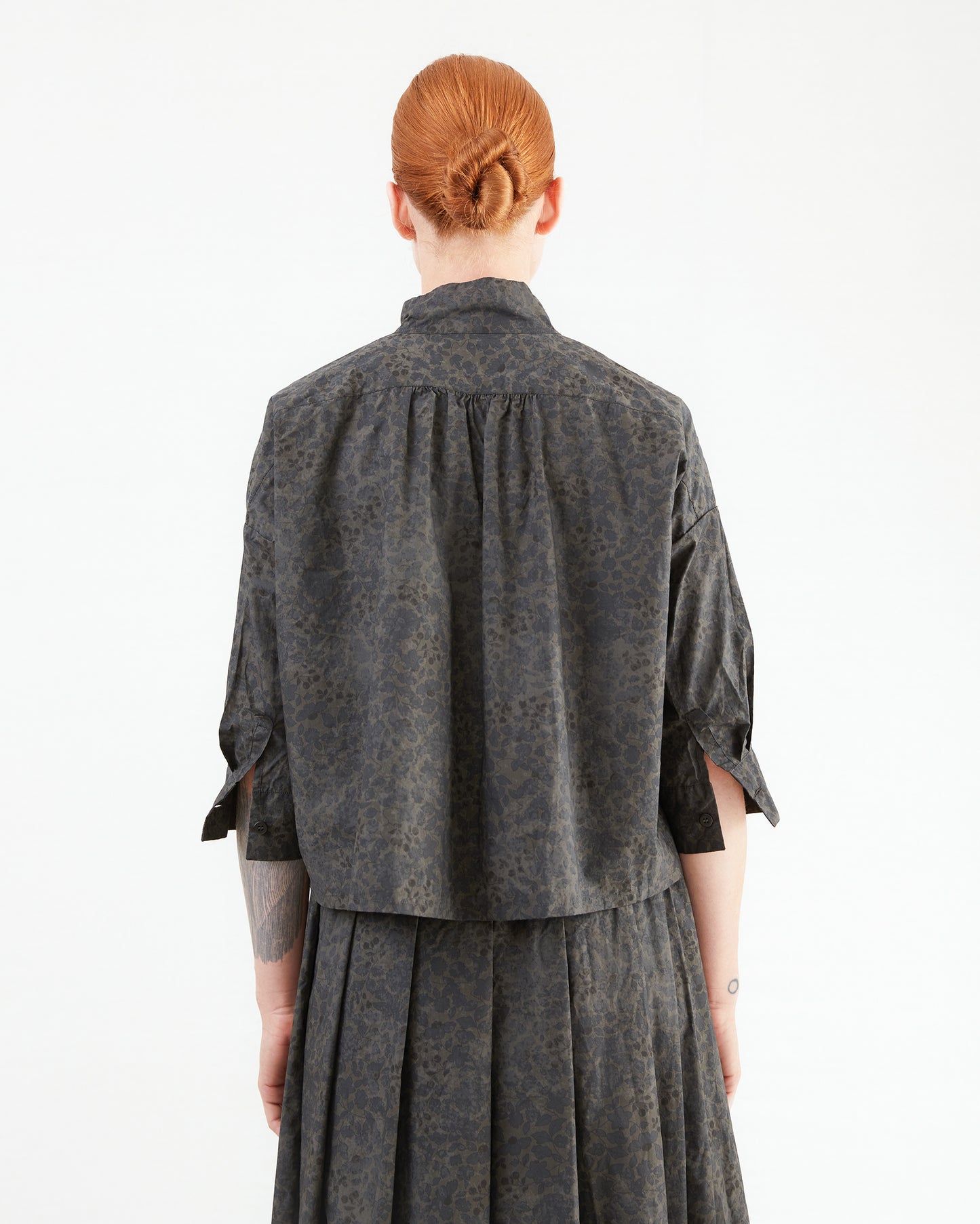 Bergfabel Women's Claudia Shirt in Dark Flower
