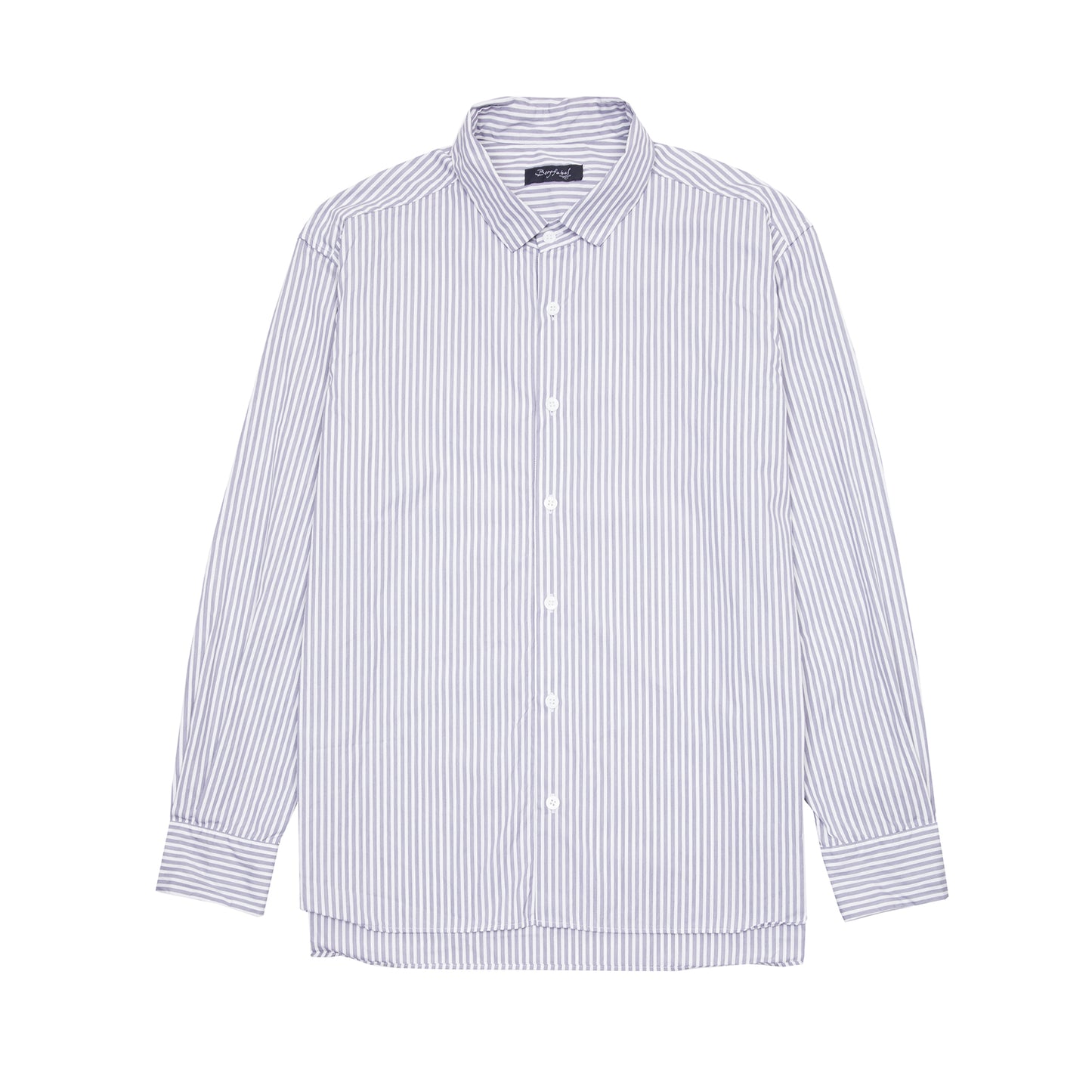 Bergfabel Farmer Shirt in Blue Stripe