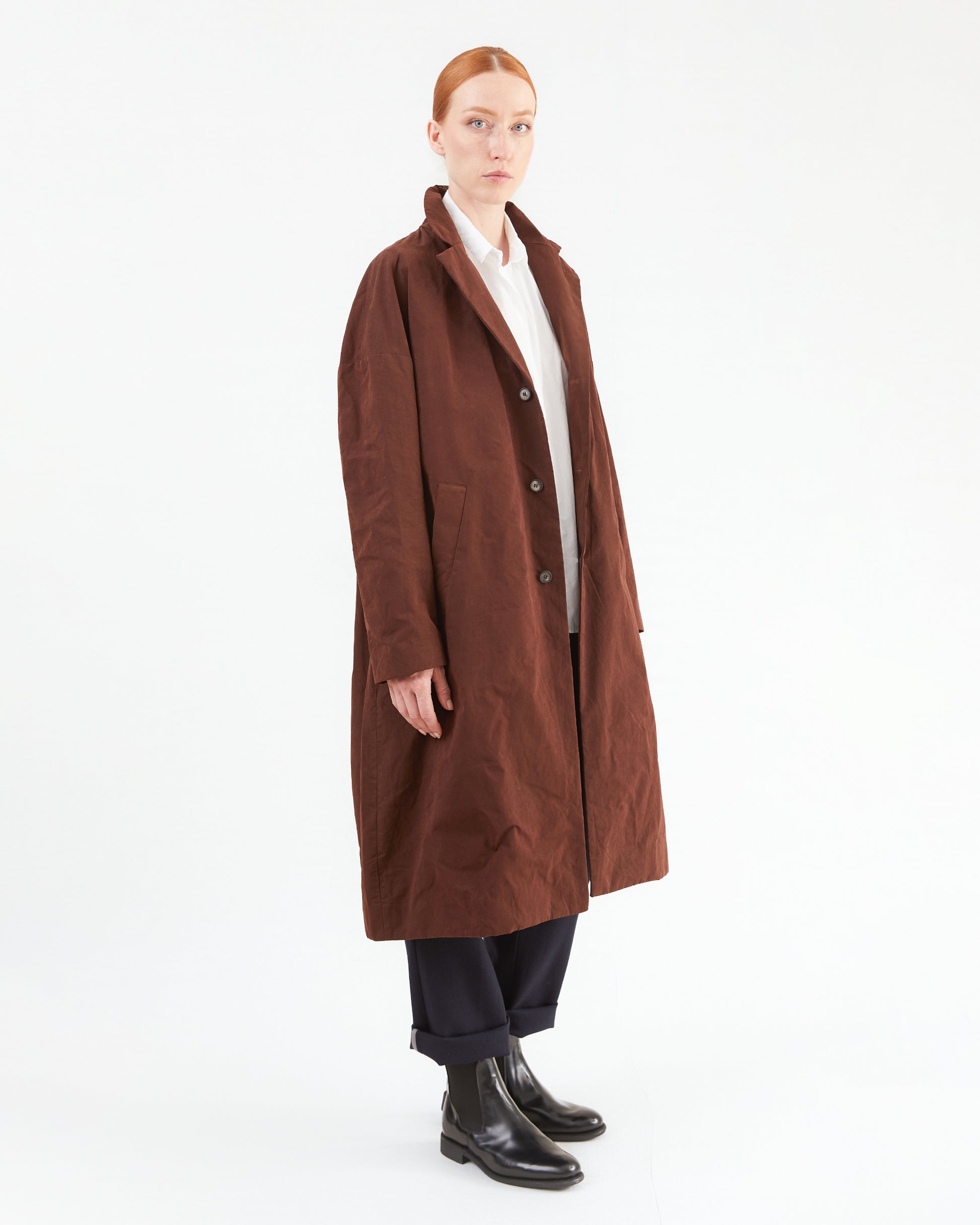 Bergfabel Women's Milli Coat in Rust