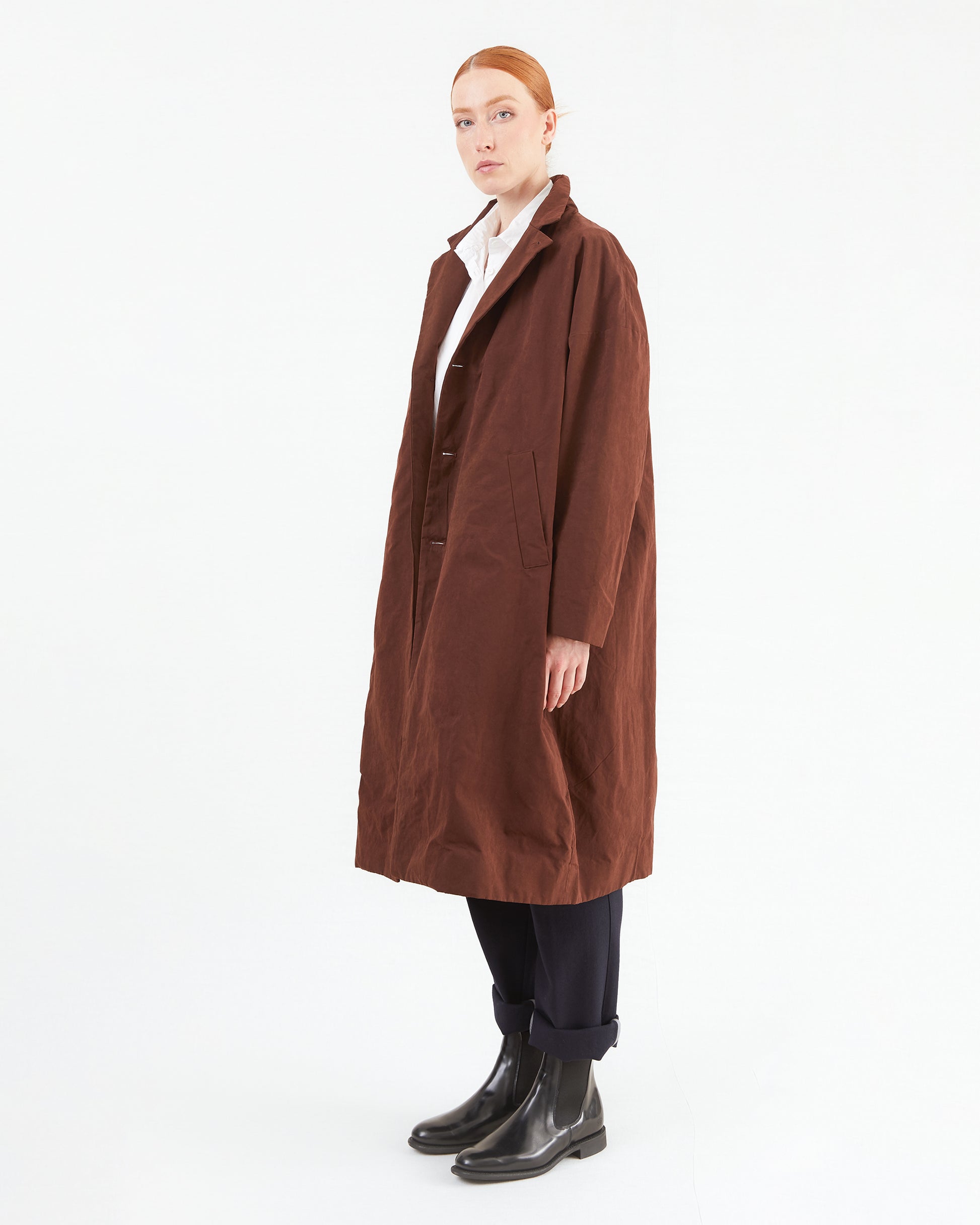 Bergfabel Women's Milli Coat in Rust