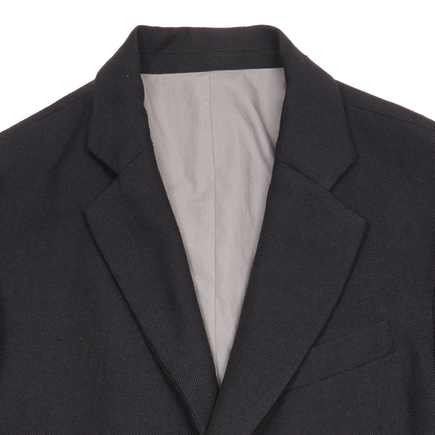 Bergfabel Wool Linen Tobi Jacket in Black Navy