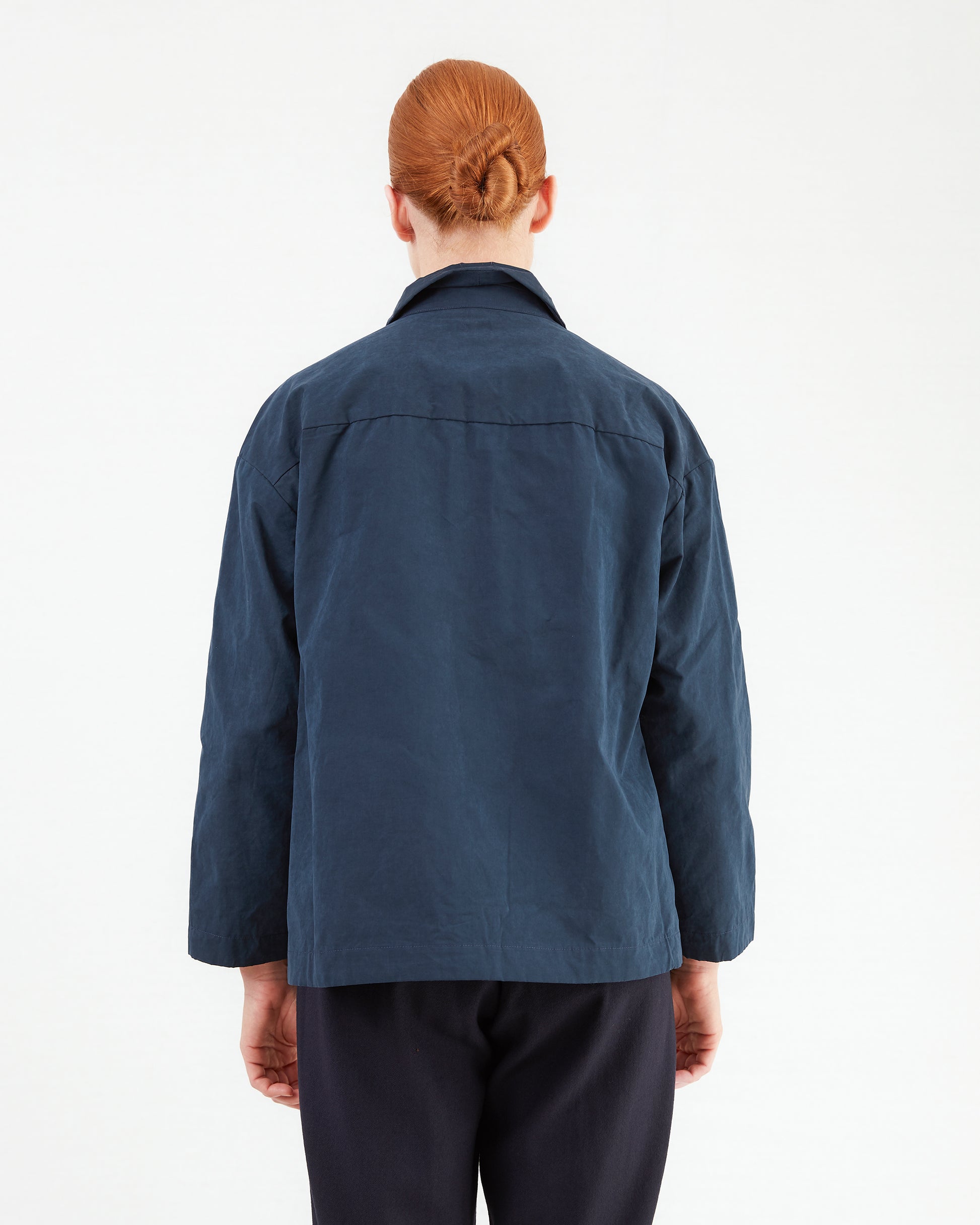 Bergfabel Women's Cotton Blend Uli Jacket in Navy