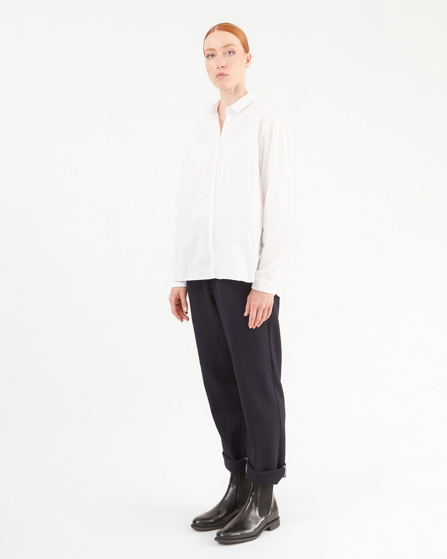 Bergfabel Women's Loose Tyrol Shirt in White
