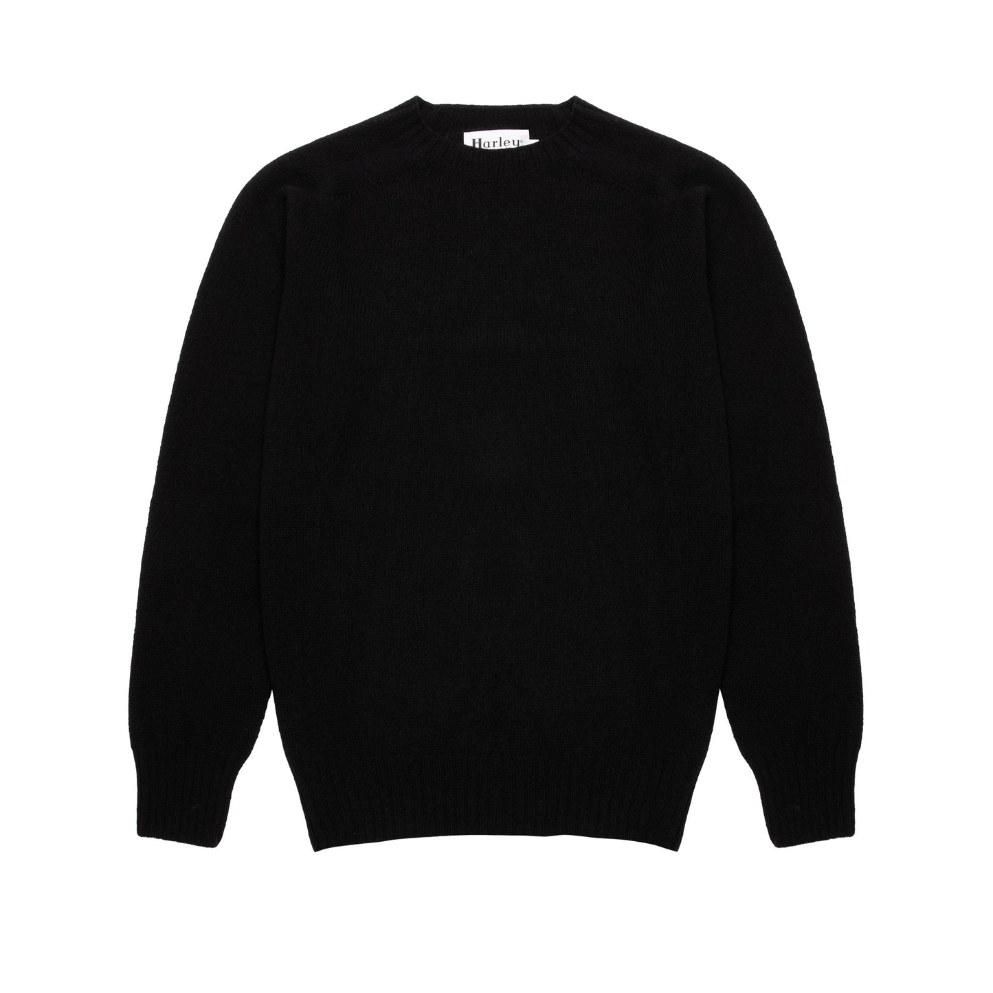 Harley Lambswool Jumper in Black 1