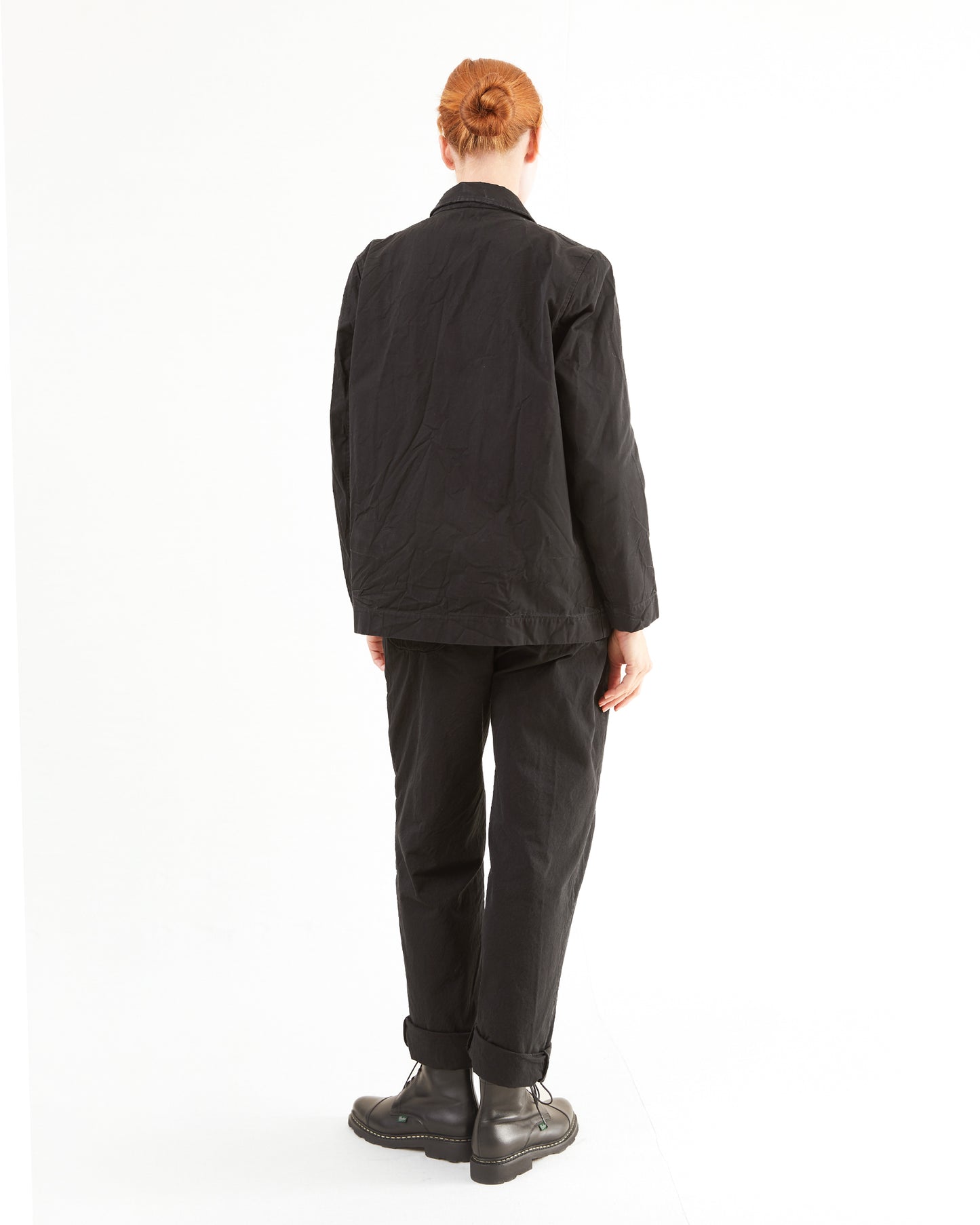 Casey Casey Women's Workwear Puddy Jacket in Pitch Black