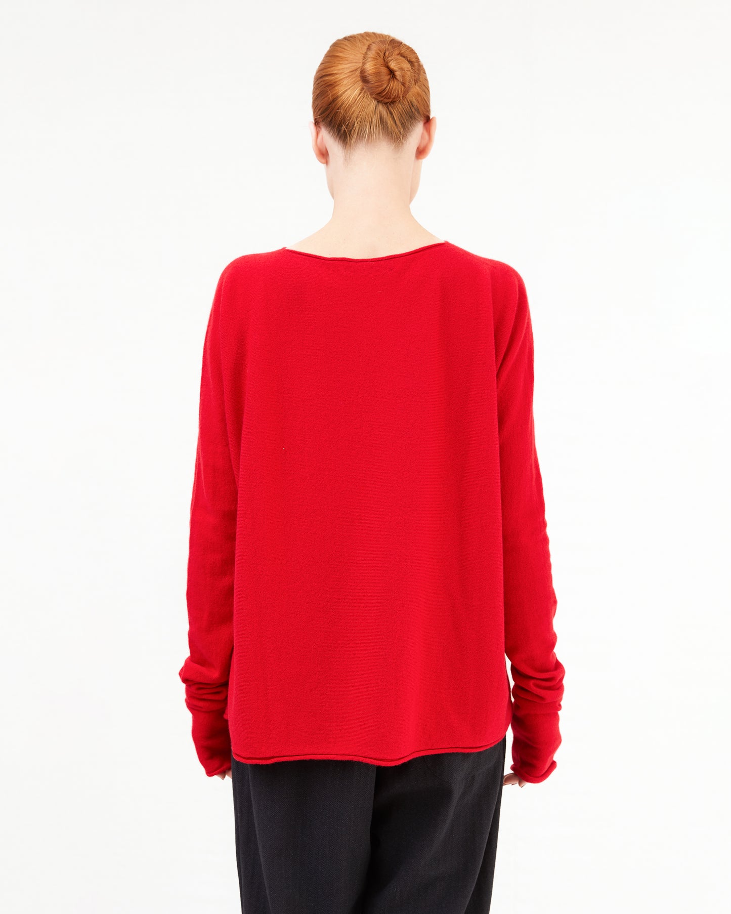 Casey Casey Women's Seamless Jumper in Red