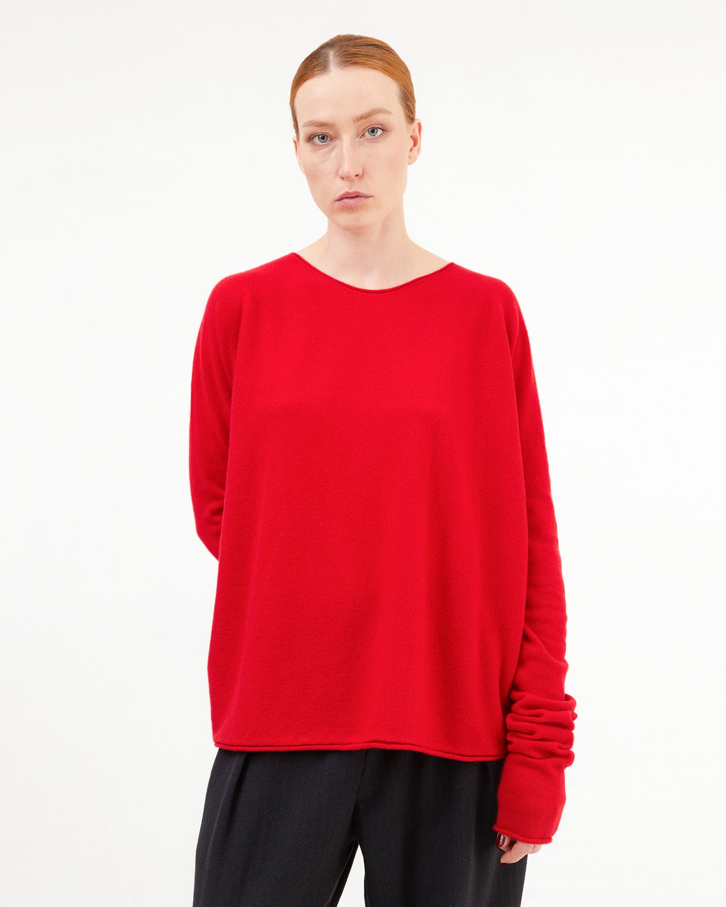 Casey Casey Women's Seamless Jumper in Red