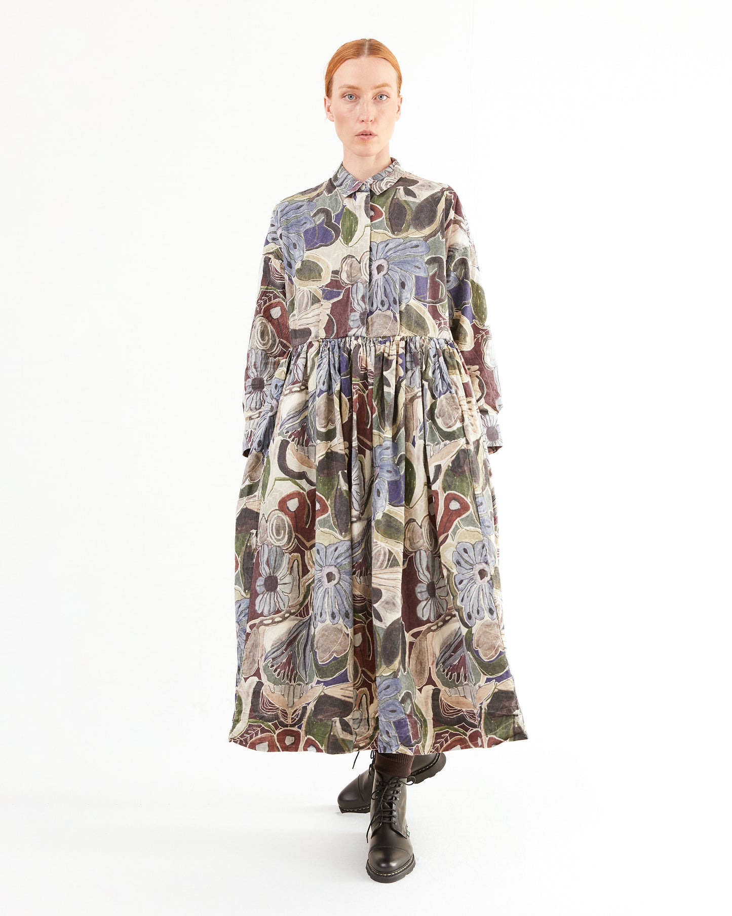Casey Casey Stephanie Dress in Floral Print