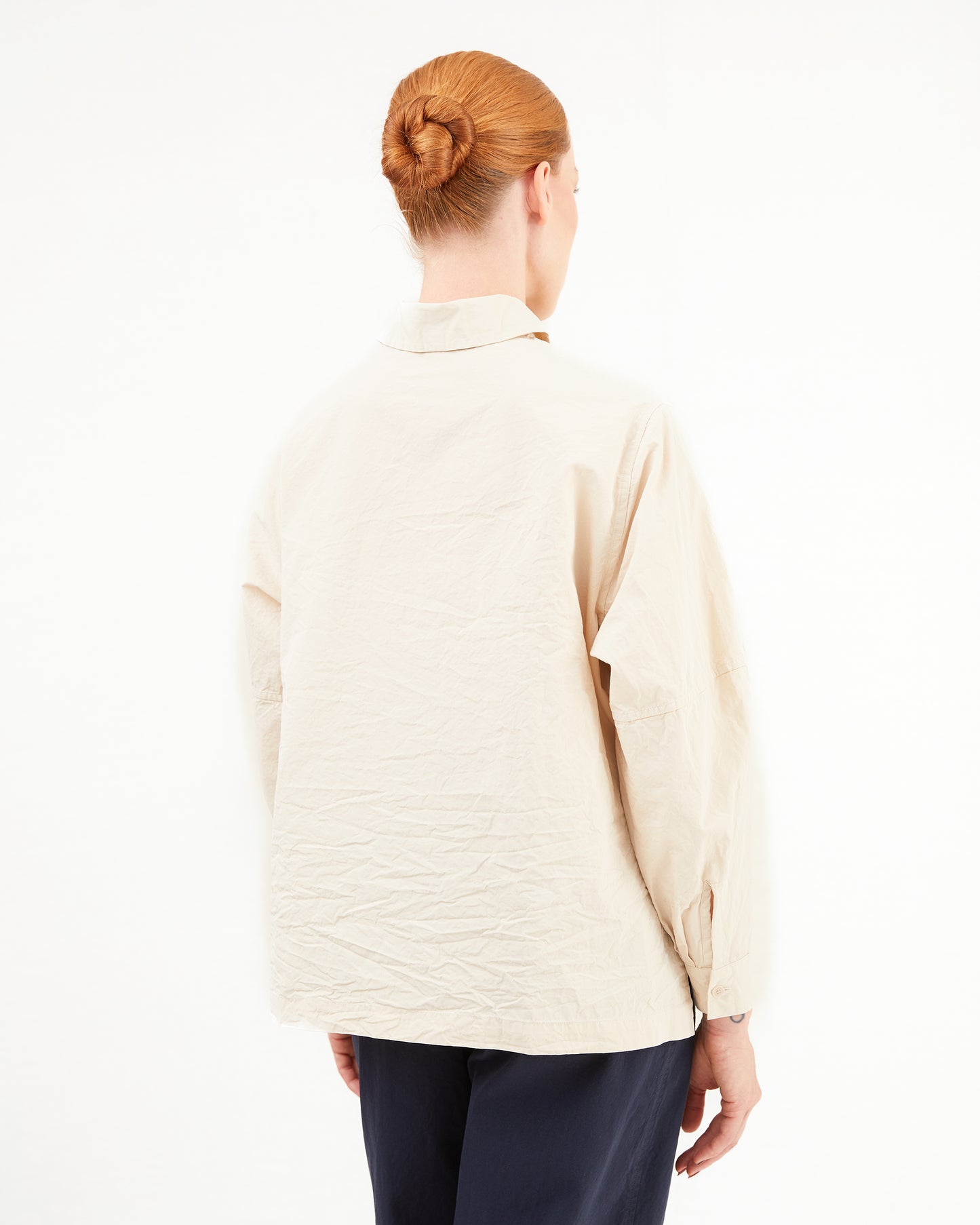 Casey Casey Women's Elena Shirt in Off-White