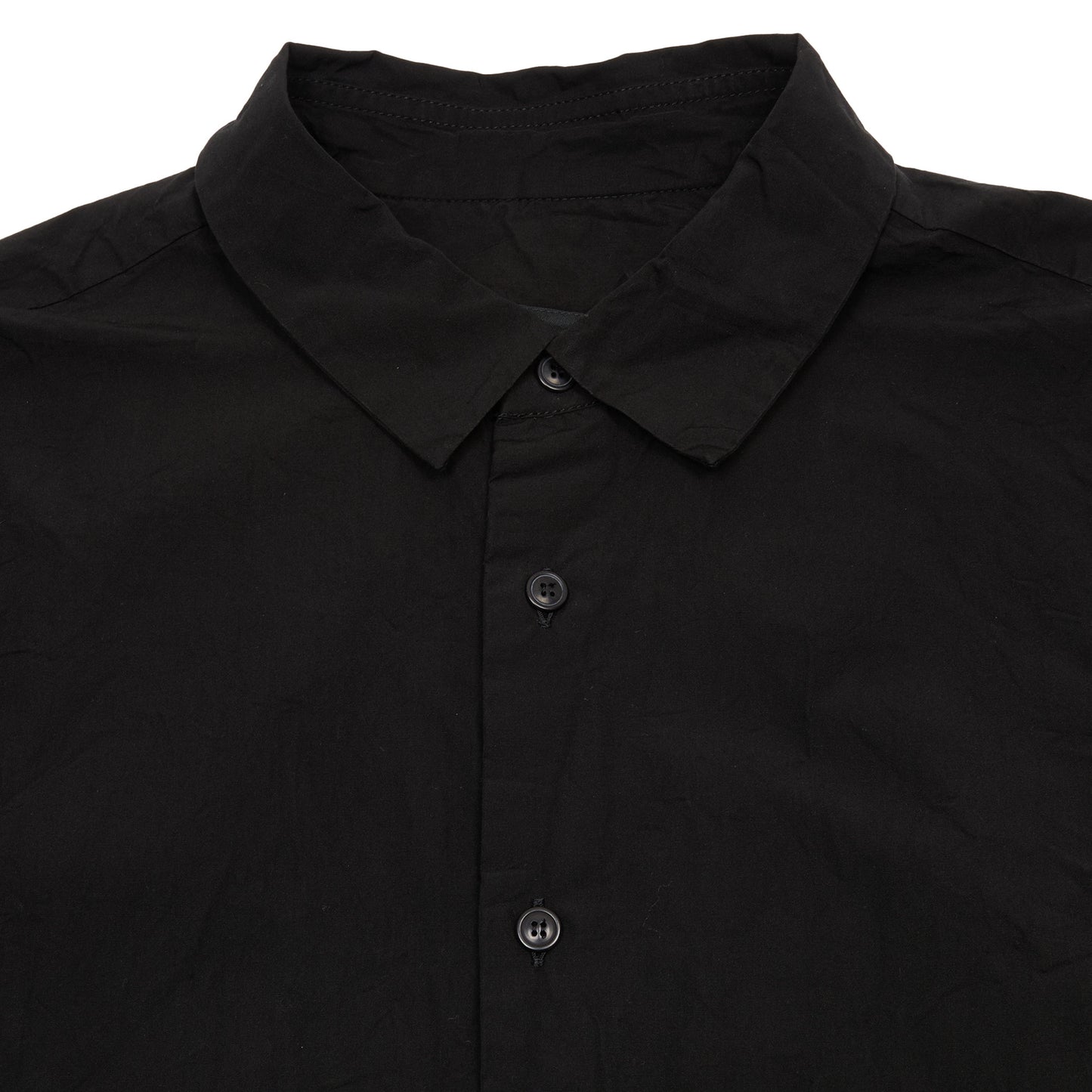 Casey Casey Hamnet Shirt Paper Cot in Pitch Black