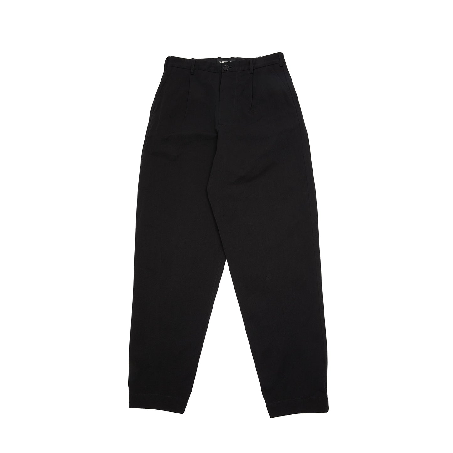 Casey Casey Men's Mili Hiroshi Double Cot Pant in Pitch Black