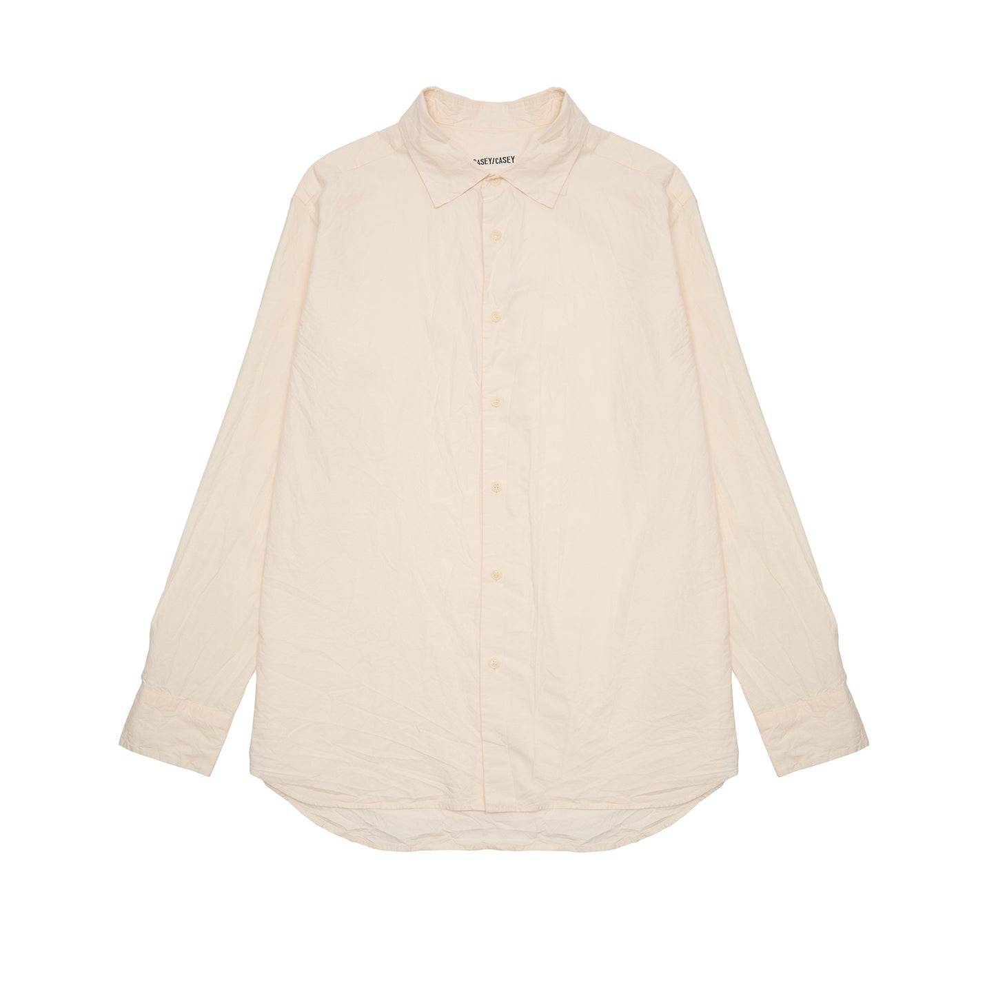 Casey Casey Men's Big Raccourcie L Cot Shirt in Natural
