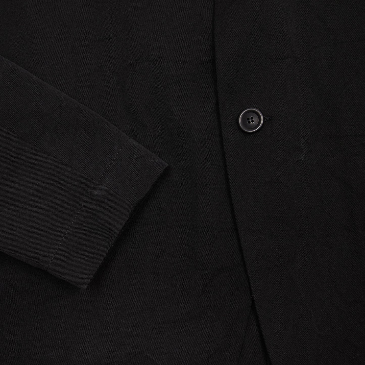 Casey Casey Y Jacket Double Cotton in Pitch Black