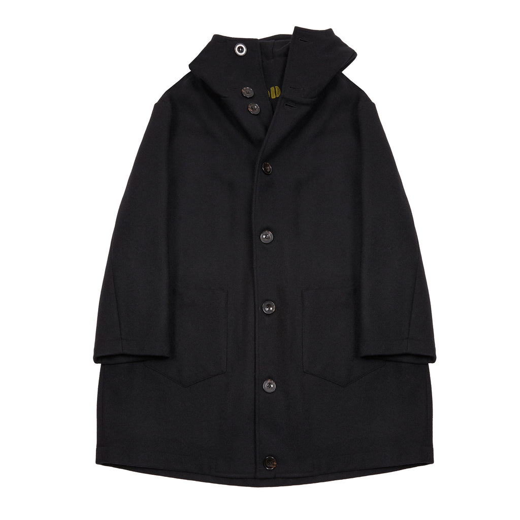 Cini Venezia Mod 1 Overcoat in Black