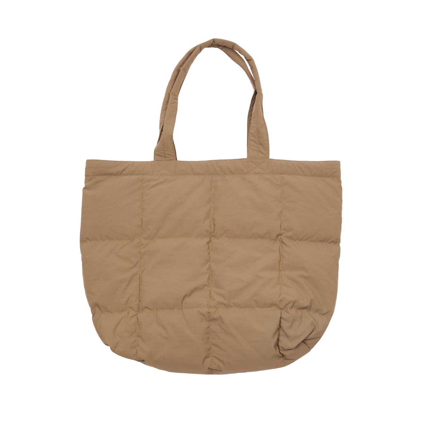 Crescent Down Works Down Tote Bag in Brown-Wood