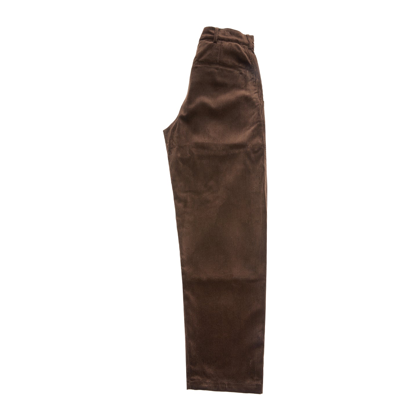 De Bonne Facture Corduroy Balloon Trousers in Brown