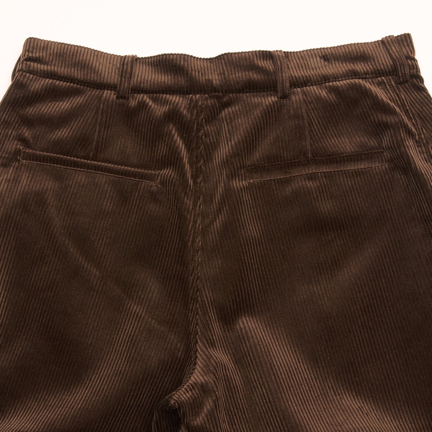 De Bonne Facture Corduroy Balloon Trousers in Brown