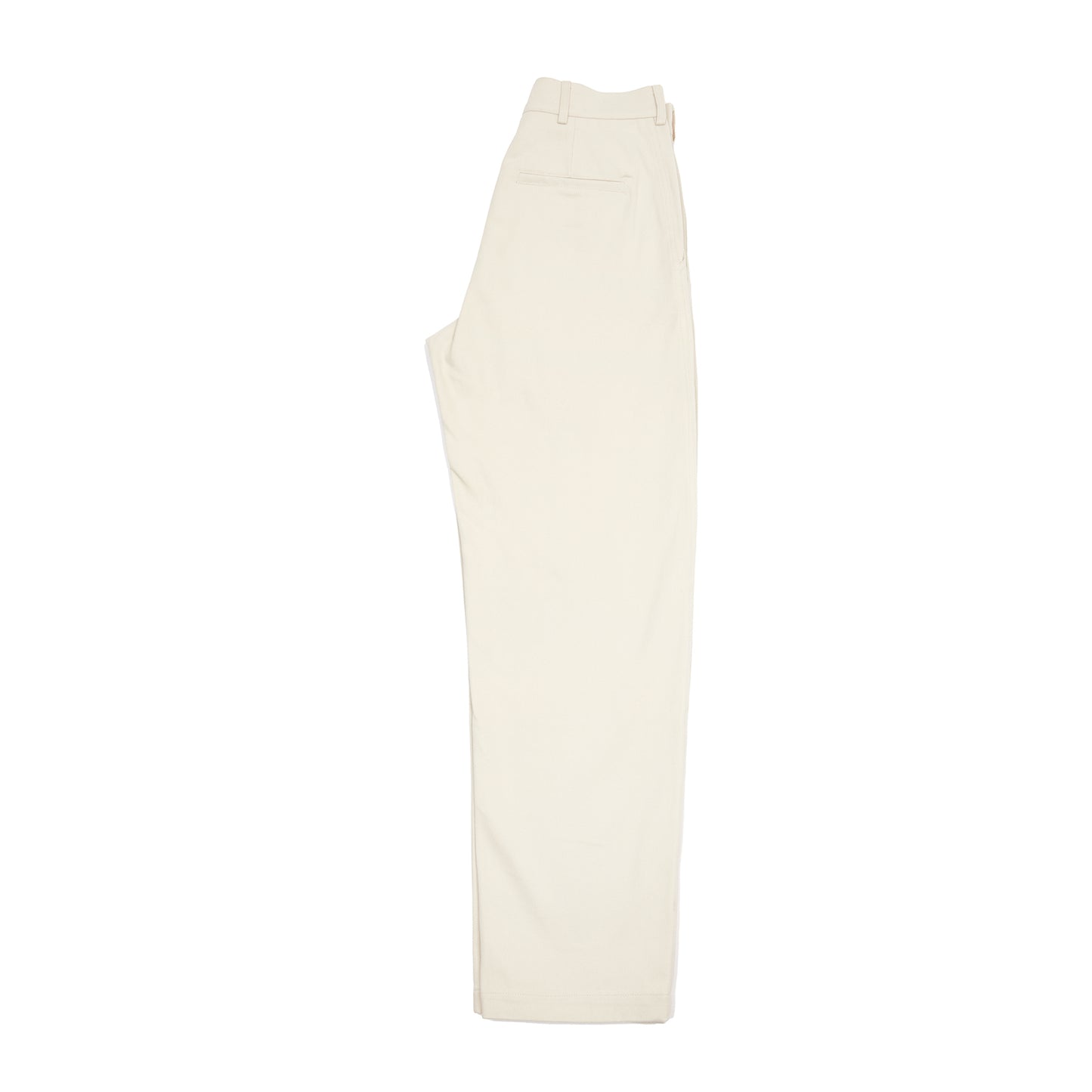 De Bonne Facture Heavy Cotton Drill Balloon Trousers in Cream