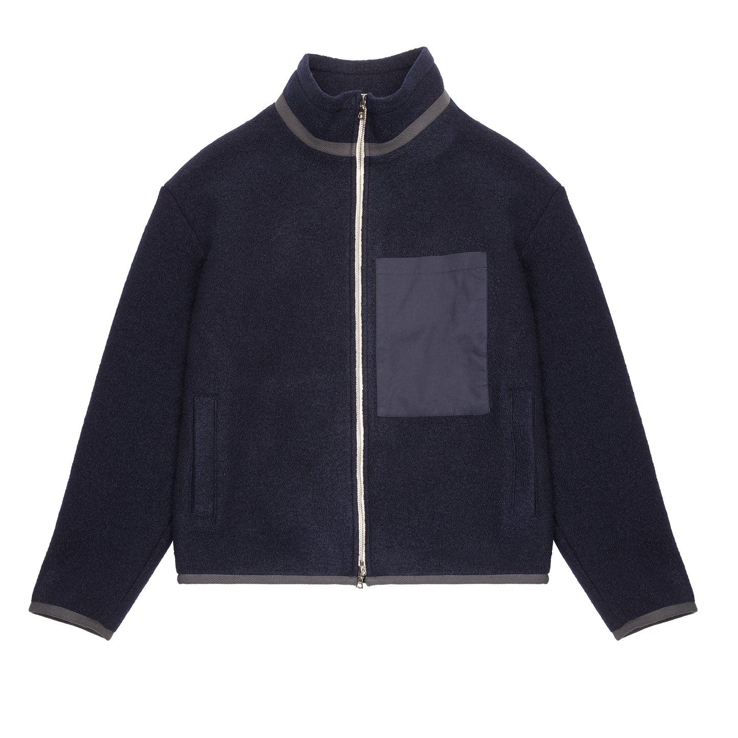 De Bonne Facture Boiled Wool Sherpa Jacket