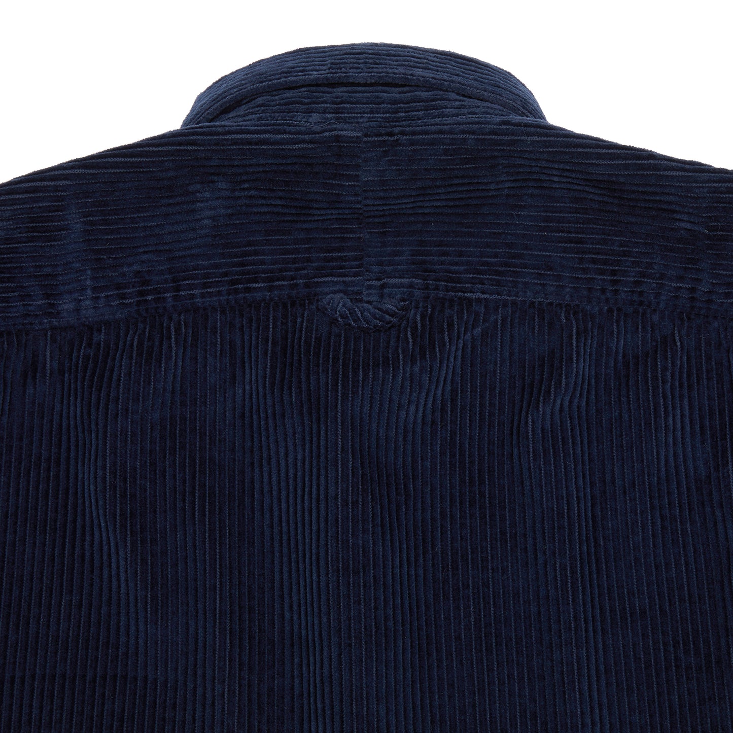 Finamore Salina Corduroy Shirt in Navy