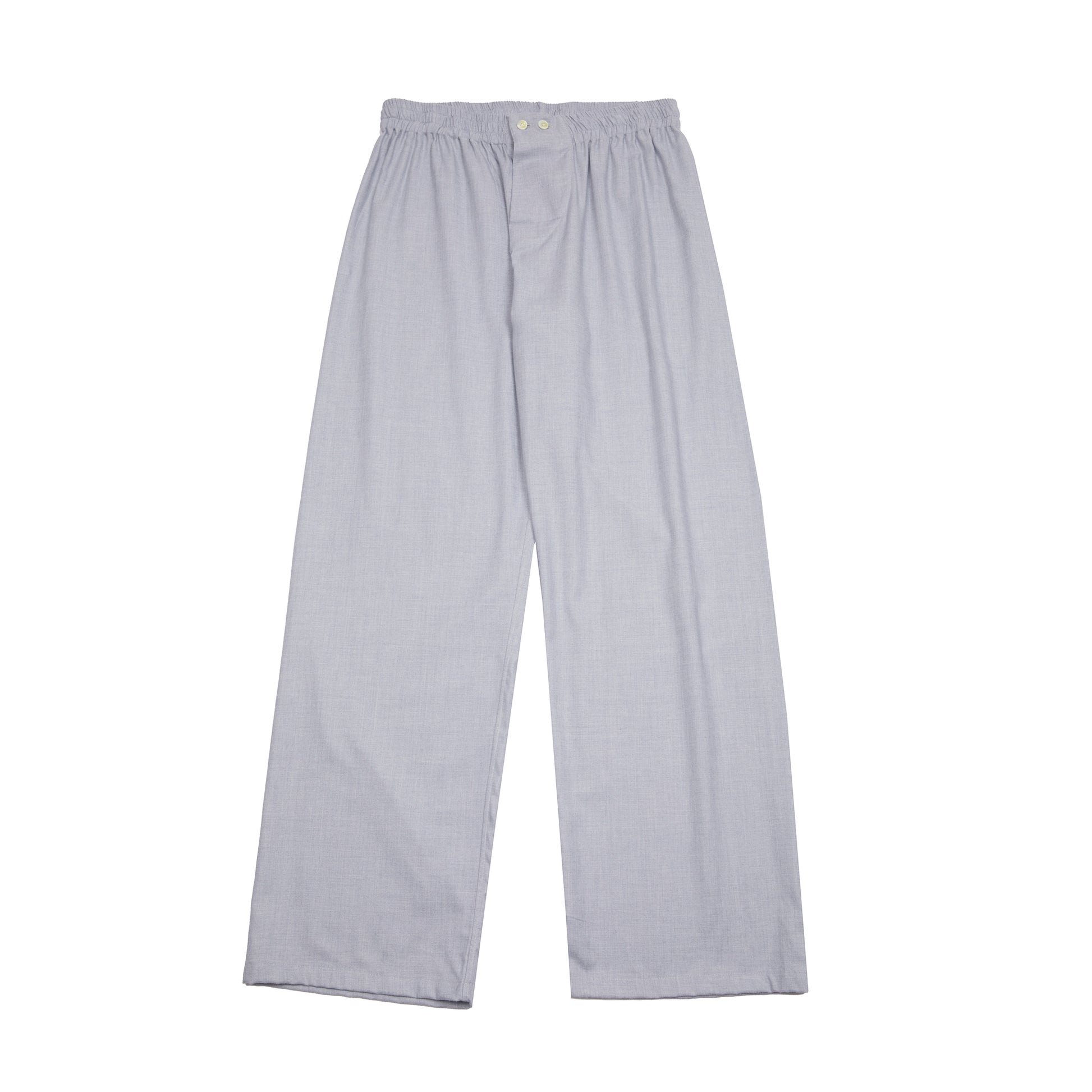 Finamore Cotton Cashmere Pyjamas in Light Blue 5