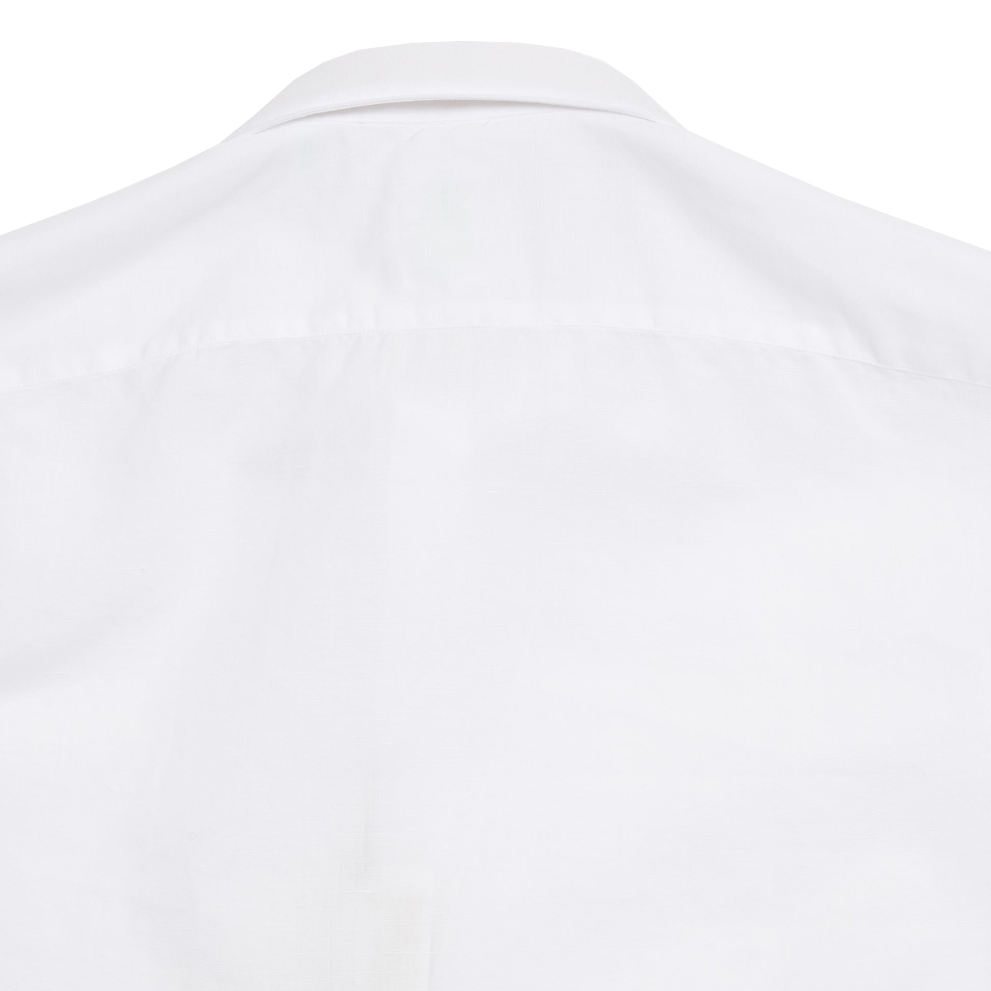 Finamore Gaeta Luigi Cotton/Linen Shirt in White