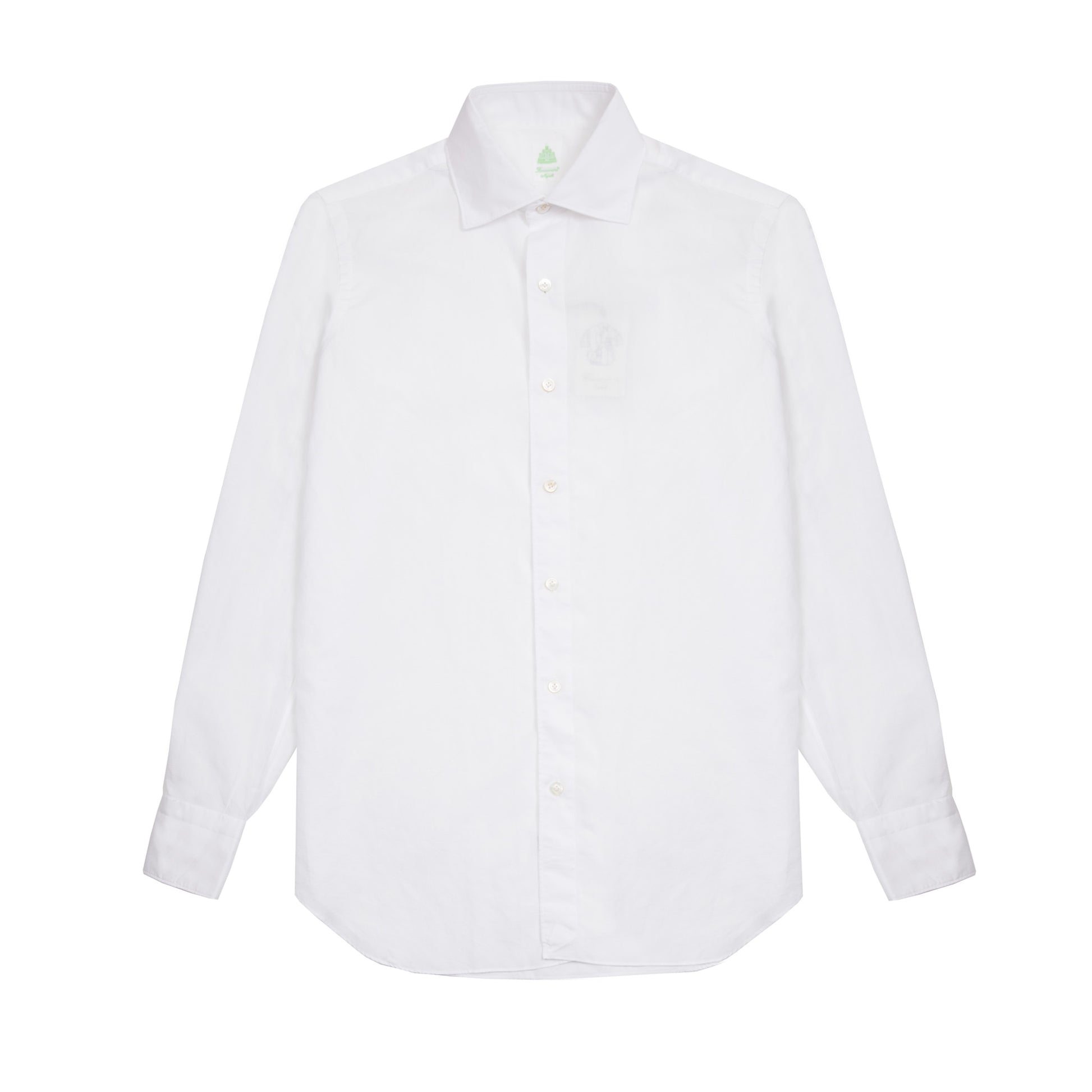 Finamore Gaeta Luigi Cotton/Linen Shirt in White