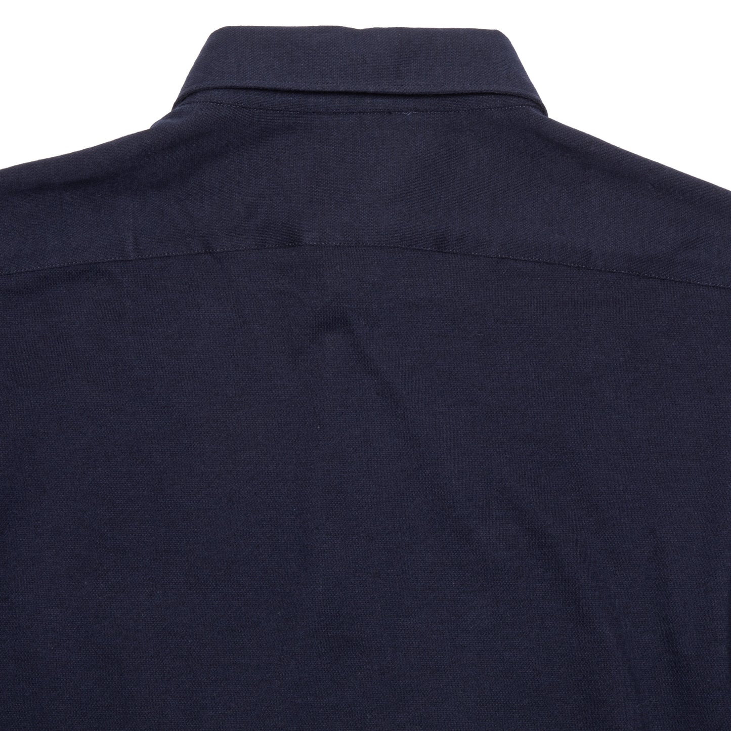Finamore Orlando Cotton/Cashmere Polo Shirt in Navy