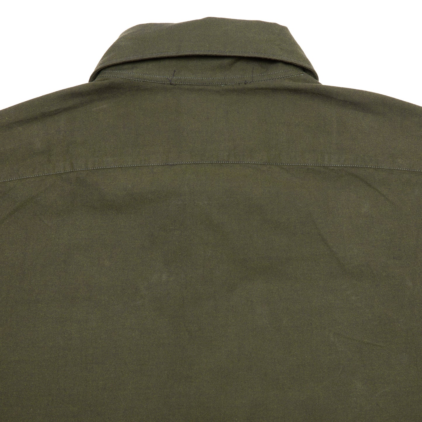 Finamore Tokyo Luigi Shirt in Olive Green